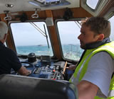 Marins salariés de la station de pilotage de Cherbourg